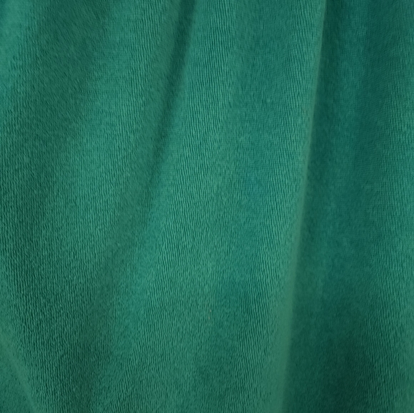 Vintage 1980s Hampton House Open Crochet Knit Terry Cloth Dress - Picture 9 of 12